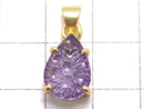[Video][One of a kind] High Quality Amethyst AAA Pendant 18KGP NO.51