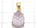 [Video][One of a kind] High Quality Amethyst AAA Pendant 18KGP NO.52