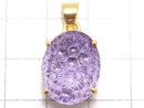[Video][One of a kind] High Quality Amethyst AAA Pendant 18KGP NO.56