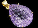 [Video][One of a kind] High Quality Amethyst AAA Pendant 18KGP NO.60