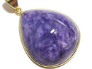[Video][One of a kind] Charoite AAA Pendant 18KGP NO.29