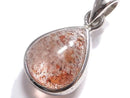 [Video][One of a kind] High Quality Lepidocrocite in Quartz AAA Pendant Silver925 NO.121