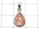 [Video][One of a kind] High Quality Lepidocrocite in Quartz AAA Pendant Silver925 NO.121