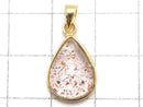 [Video][One of a kind] High Quality Lepidocrocite in Quartz AAA Pendant 18KGP NO.126