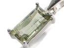 [Video][One of a kind] Green Tourmaline AAA- Faceted Pendant Silver925 NO.23