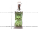 [Video][One of a kind] Green Tourmaline AAA- Faceted Pendant Silver925 NO.29