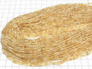 [Video] High Quality! Citrine AA+ Faceted Round 3mm 1strand beads (aprx.15inch/37cm)