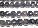 [Video] High Quality! Iolite AA+ Cube Shape 6x6x6mm half or 1strand beads (aprx.15inch/37cm)