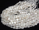 [Video] Fresh Water Pearl AA Star 12x13x3mm White 1strand beads (aprx.15inch/36cm)