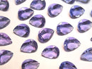 [Video] High Quality Color Change Fluorite AAA Loose Stone Pear Shape Faceted 9x7mm 1pc