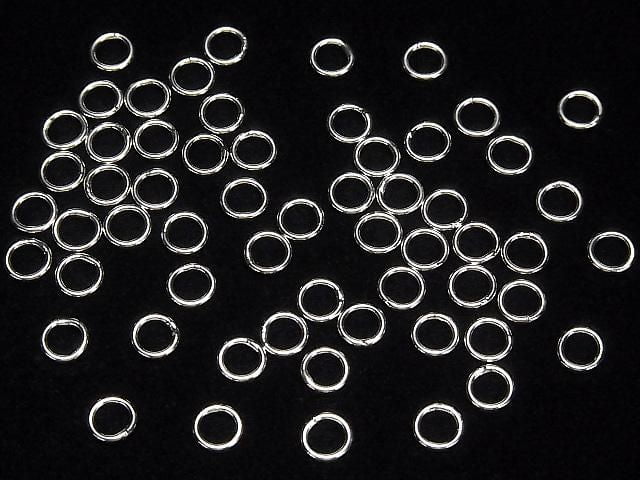Silver925 Jump Ring (Closed Type) 5.5mm No Coating 20pcs