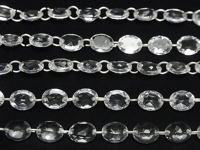 [Video] High Quality Crystal AAA- Oval Faceted 9x7mm [Double Hole] 1 strand (16pcs)