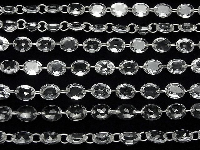 [Video] High Quality Crystal AAA- Oval Faceted 9x7mm [Double Hole] 1 strand (16pcs)