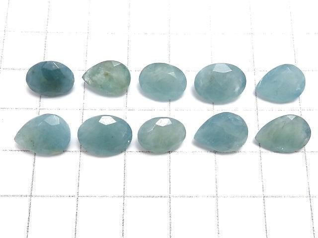 [Video][One of a kind] Grandidierite AAA- Loose stone Faceted 10pcs Set NO.19