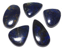 [Video][One of a kind] Azurite AAA- Cabochon 5pcs Set NO.205