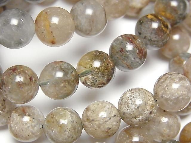 [Video] Garden Quartz AA+ Round 9mm Bracelet