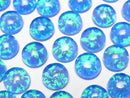 [Video] Kyoto Opal x Crystal AAA Round Cabochon 10x10mm [Blue] 1pc