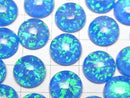 [Video] Kyoto Opal x Crystal AAA Round Cabochon 12x12mm [Blue] 1pc