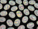 [Video] Kyoto Opal x Crystal AAA Oval Cabochon 8x6mm 2pcs
