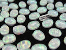 [Video] Kyoto Opal x Crystal AAA Oval Cabochon 8x6mm 2pcs