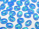 [Video] Kyoto Opal x Crystal AAA Oval Cabochon 8x6mm [Blue] 2pcs