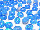 [Video] Kyoto Opal x Crystal AAA Oval Cabochon 10x8mm [Blue] 1pc
