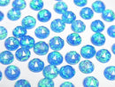 [Video] Kyoto Opal x Crystal AAA Round Rose Cut 6x6mm [Blue] 2pcs