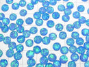 [Video] Kyoto Opal x Crystal AAA Round Rose Cut 6x6mm [Blue] 2pcs
