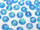 [Video] Kyoto Opal x Crystal AAA Round Rose Cut 8x8mm [Blue] 2pcs