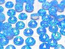 [Video] Kyoto Opal x Crystal AAA Round Rose Cut 8x8mm [Blue] 2pcs