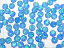 [Video] Kyoto Opal x Crystal AAA Round Rose Cut 8x8mm [Blue] 2pcs