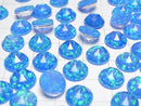 [Video] Kyoto Opal x Crystal AAA Round Rose Cut 10x10mm [Blue] 1pc