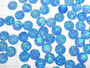 [Video] Kyoto Opal x Crystal AAA Round Rose Cut 10x10mm [Blue] 1pc