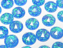 [Video] Kyoto Opal x Crystal AAA Round Rose Cut 12x12mm [Blue] 1pc