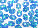 [Video] Kyoto Opal x Crystal AAA Oval Rose Cut 8x6mm [Blue] 2pcs