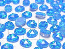 [Video] Kyoto Opal x Crystal AAA Oval Rose Cut 8x6mm [Blue] 2pcs