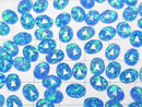 [Video] Kyoto Opal x Crystal AAA Oval Rose Cut 8x6mm [Blue] 2pcs