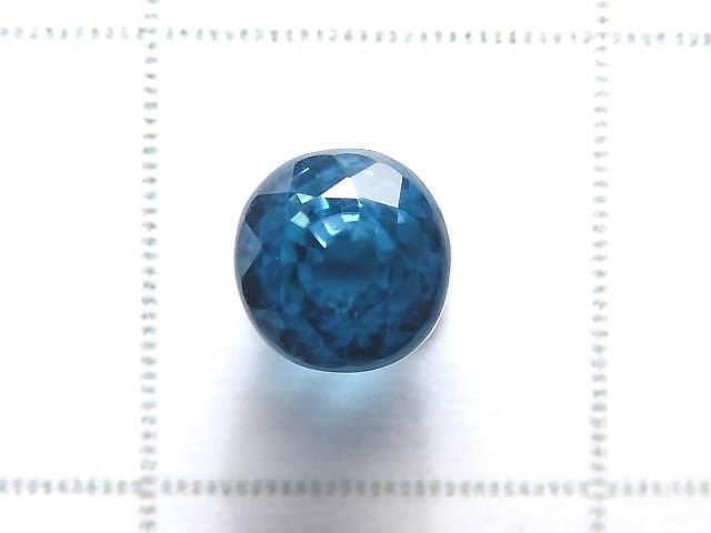 [Video][One of a kind] High Quality Natural Blue Zircon AAA Loose Stone Faceted 1pc NO.10