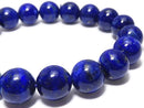 [Video][One of a kind] Lapislazuli AAA Round 10.5mm Bracelet NO.17