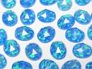 [Video] Kyoto Opal x Crystal AAA Oval Rose Cut 10x8mm [Blue] 1pc