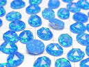 [Video] Kyoto Opal x Crystal AAA Oval Rose Cut 10x8mm [Blue] 1pc