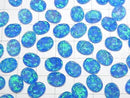 [Video] Kyoto Opal x Crystal AAA Oval Rose Cut 10x8mm [Blue] 1pc