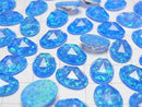 [Video] Kyoto Opal x Crystal AAA Oval Rose Cut 14x10mm [Blue] 1pc