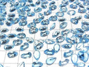 [Video] High Quality Swiss Blue Topaz AAA Loose Stone Pear Shape Faceted 8x5mm 2pcs