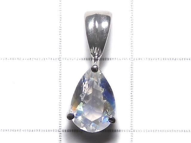 [Video][One of a kind] High Quality Andesine Labradorite Pendant Silver925 NO.85