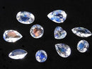 [Video][One of a kind] High Quality Andesine Labradorite Loose stone Faceted 10pcs Set NO.146