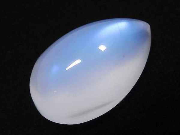 [Video][One of a kind] High Quality Sri Lankan Royal Blue Moonstone AAA Cabochon 1pc NO.81