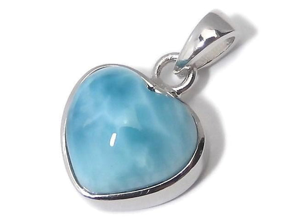 [Video][One of a kind] Larimar Pectolite AAA Pendant Silver925 NO.346