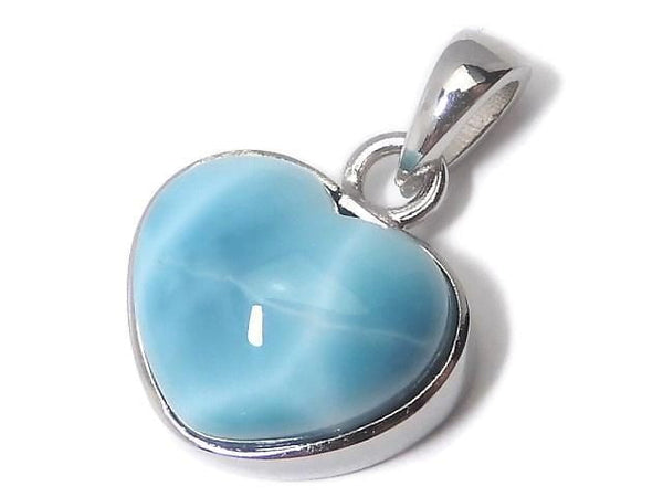 [Video][One of a kind] Larimar Pectolite AAA Pendant Silver925 NO.347