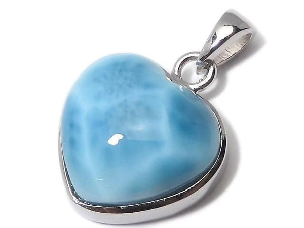 [Video][One of a kind] Larimar Pectolite AAA Pendant Silver925 NO.348